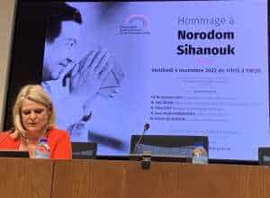 Hommage à Norodom Sihanouk