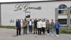 Visite d’une delegation laotienne a La Gravette